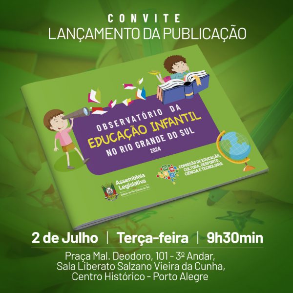 Convite Obs Edu Infantil - Arte Denis Soares